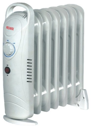 Изображение Масляный радиатор Ресанта ОММ-7Н (700 Вт  /7 секций)