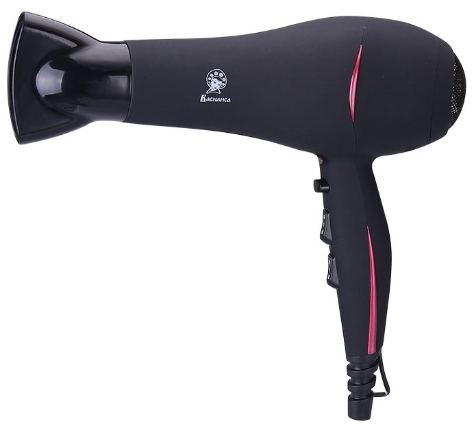 Изображение Фен Василиса ФН6-2200 (2200 Вт /розовый, черный)