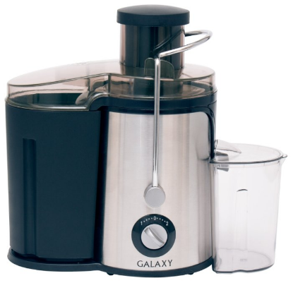 Изображение Соковыжималка Galaxy GL0806 (центробежная/700 Вт /черный, серебристый)