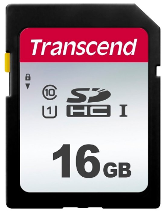 Изображение Карта памяти Transcend SDHC Class 10 16 Гб  TS16GSDC300S