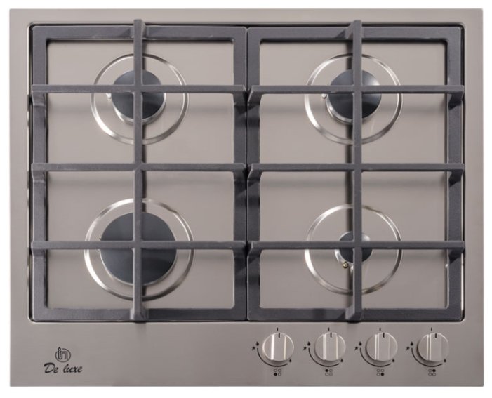 Изображение Варочная панель De luxe TG4 750231F-070 (серебристый)