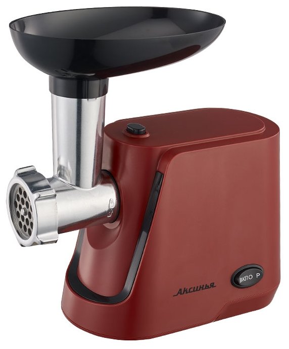 Изображение Мясорубка Аксинья КС-2000 (2000 Вт /1,7 кг/мин/черный, красный)