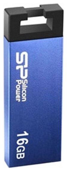 Изображение USB flash Silicon Power Touch 835,(USB 2.0/16 Гб)-синий (SP016GBUF2835V1B)