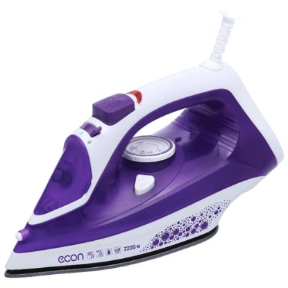 Изображение Утюг ECON ECO-BI2201 (2200 Вт/фиолетовый)