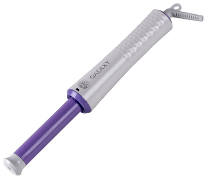 Изображение Щипцы для волос Galaxy GL4616 фиолетовый (35 Вт /200 °C/керамическое)