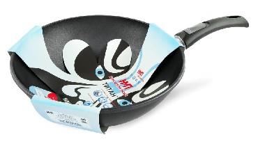 Изображение Сковорода-вок НЕВА МЕТАЛЛ ПОСУДА ПК 3126W (26 см )