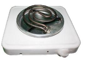 Изображение Плита настольная Элтерм ЭПТ 1-1,0/220 "Пскова-1" (электрическая, нержавеющая сталь, белый)