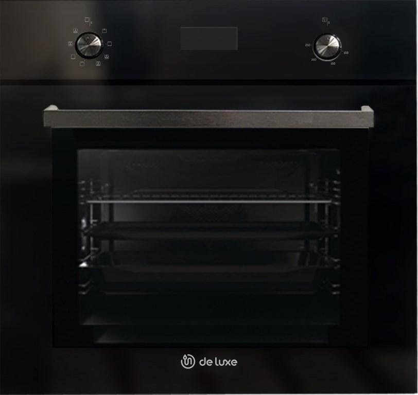 Изображение Духовой шкаф De luxe 6009.05 эшв-047 (58 л , чёрный)
