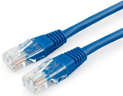 Изображение Патч-корд Cablexpert PP10-5M/B (5 м,UTP,5e,синий)