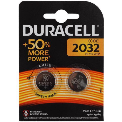 Изображение Батарейка DURACELL CR2032-2BL 2шт/уп (CR2032 (5004LC) 3 В  Lithium)