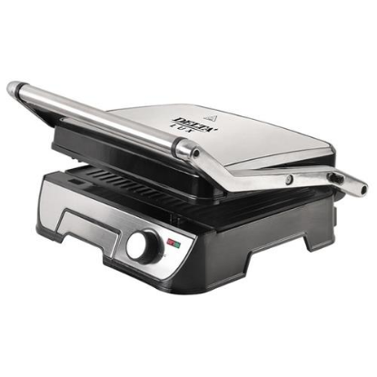 Изображение Электрический гриль DELTA LUX DL-051 серебристый, 2200 Вт