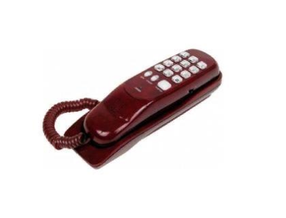 Изображение Проводной телефон Вектор ВЕКТОР 256/03 MAROON,красный