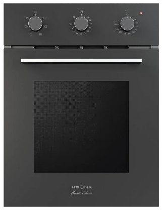 Изображение Духовой шкаф Krona CORRENTE 45 BL (48 л , чёрный)