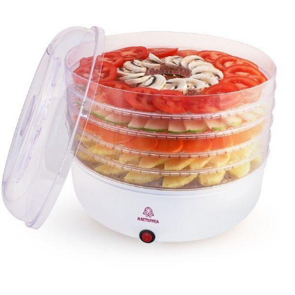 Изображение Сушилка для овощей Мастерица СШ-0305 (поддонов 5 шт, 150 Вт , белый)