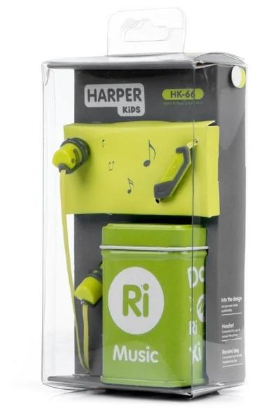 Изображение Наушники Harper Kids HK-66 зеленый