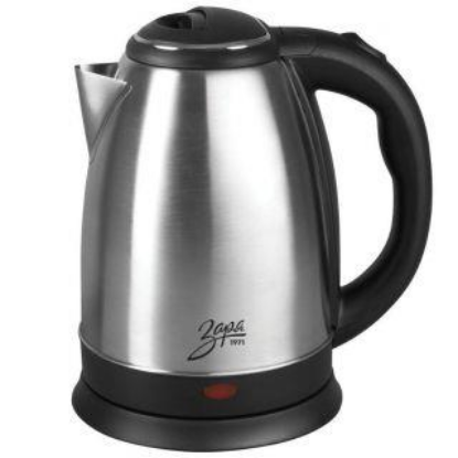 Изображение Электрический чайник Заря 256-02 (1500 Вт/1,8 л /металл/металлик)