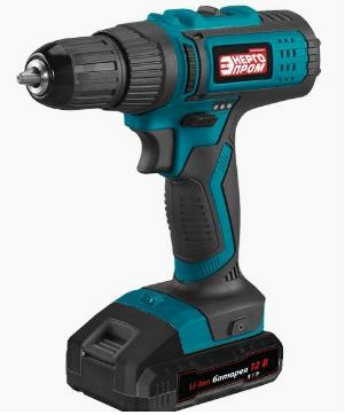 Изображение Шуроповерт Энергопром Home Master ДА-12 (20 Н·м///1.5 А.ч/12 В) (00-00010873)