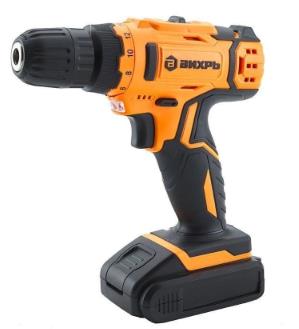 Изображение Шуроповерт ВИХРЬ ДА-12Л-2КА (25 Н·м//Li-Ion/1.5 А.ч/12 В) ()