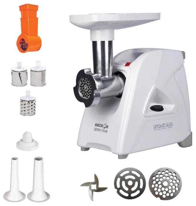 Изображение Мясорубка Аксион М 35.03 (1500 Вт /1,7 кг/мин/белый)