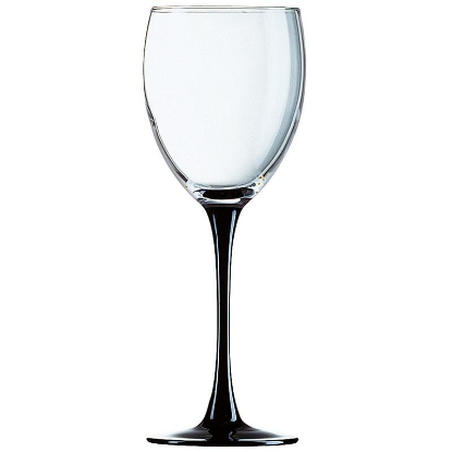 Изображение Набор фужеров Luminarc Domino J0015 черный 0,35 л