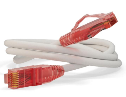 Изображение Патч-корд Hyperline PC-LPM-UTP-RJ45-RJ45-C5e-3M-LSZH-WH (3 м,UTP,5e,белый)