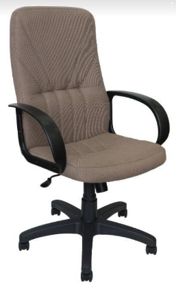 Изображение Компьютерное кресло ЯрКресло Кр37 ТГ ПЛАСТ С12 черный, коричневый, бежевый