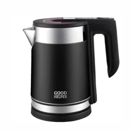 Изображение Электрический чайник Goodhelper KPS-185C (1800 Вт/1,8 л /пластик, нержавеющая сталь/черный)