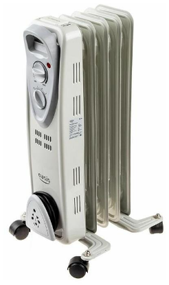 Изображение Масляный радиатор Oasis US-10 (1000 Вт  /5 секций)