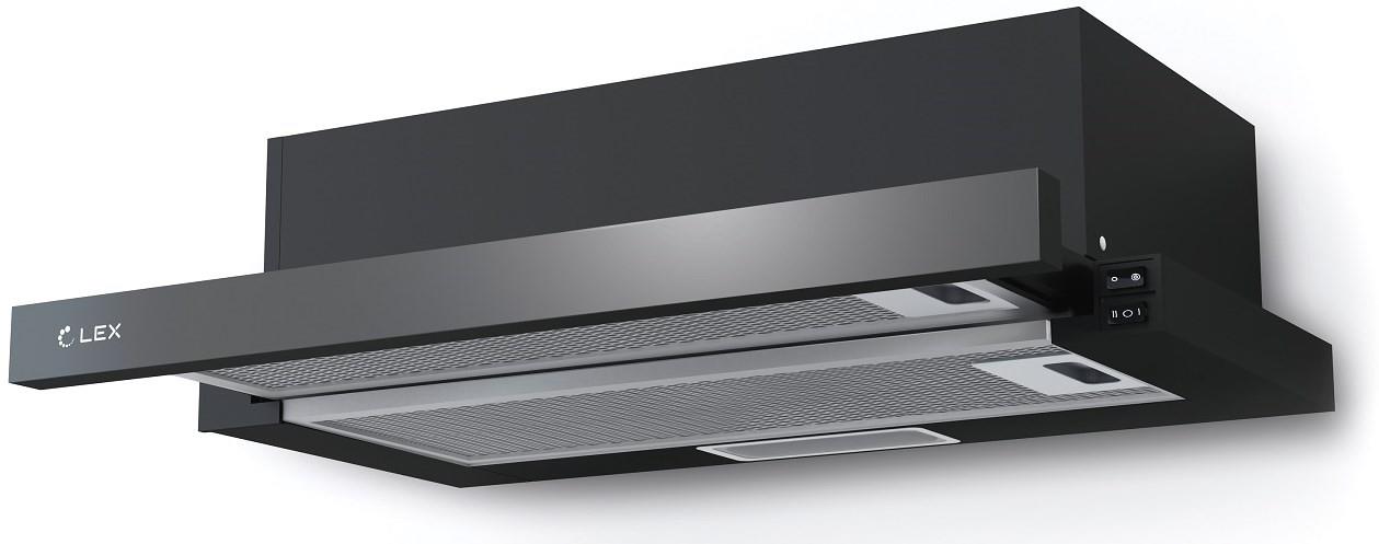 Изображение Встраиваемая вытяжка LEX HUBBLE G 500 (черный, )
