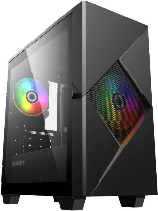 Изображение Корпус GameMax Cyclops BG (micro-ATX, черный, без БП)/()