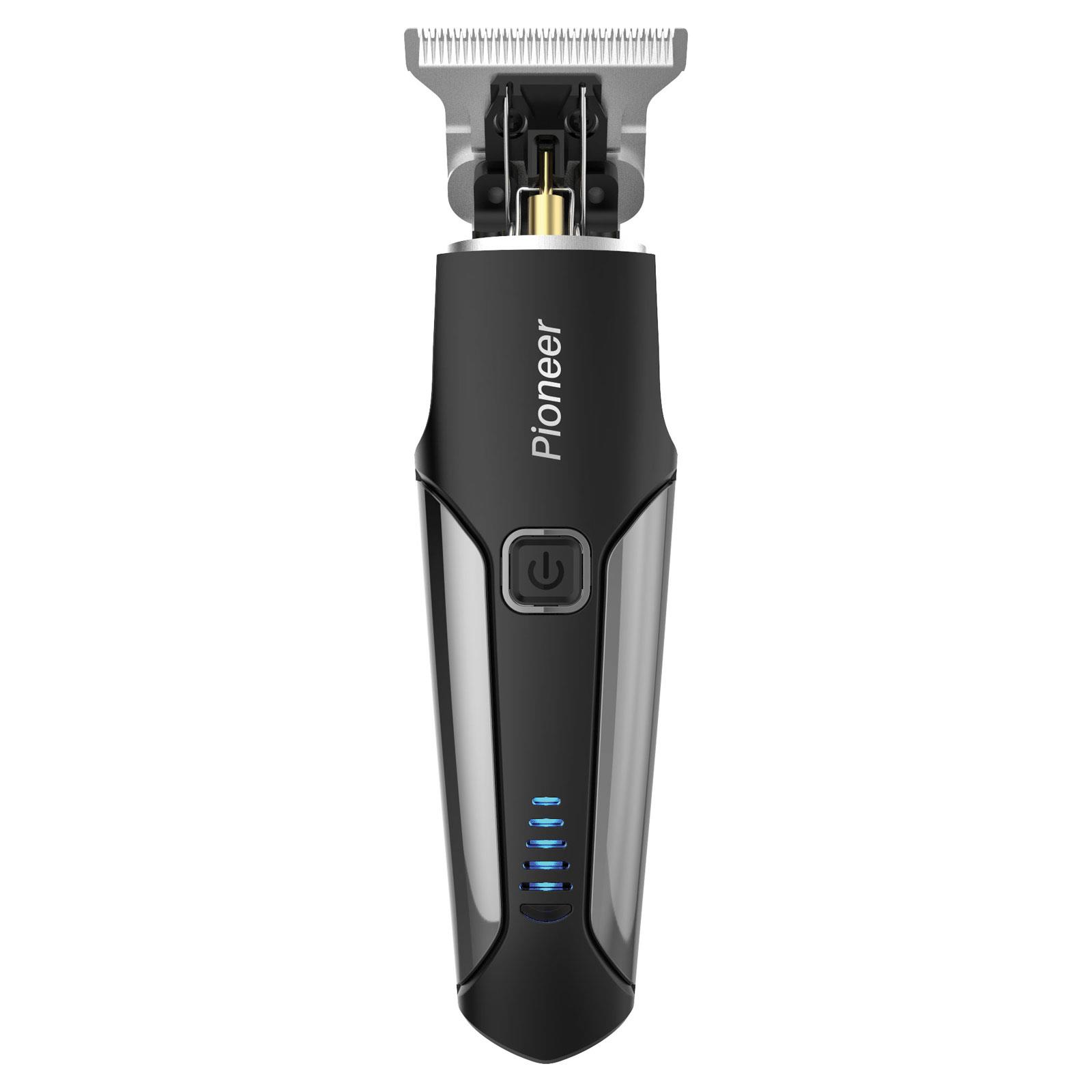 Изображение Машинка для стрижки бороды и усов Pioneer HC61RS, серебристый, черный