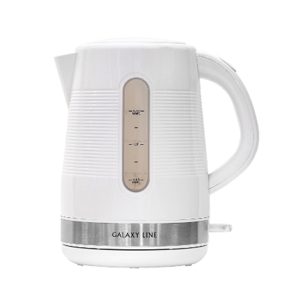 Изображение Электрический чайник Galaxy GL0225 (2200 Вт/1,7 л /пластик/белый)