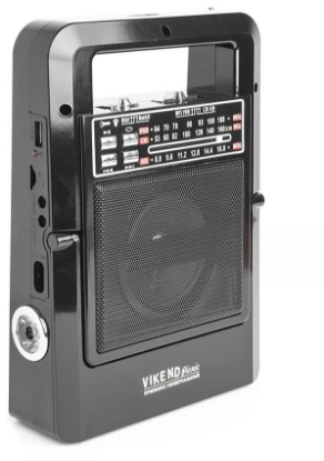 Изображение Радиоприемник VIKEND Picnic черный
