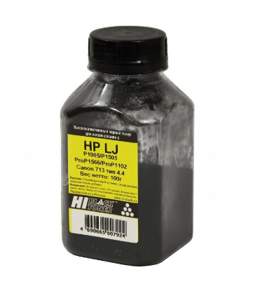 Изображение Тонер Hi-Black HP LJ P1005/ P1505/ PROP1566/ PROP1102/ CANON713, ТИП 4.4  100 г