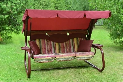 Изображение Садовые качели Olsa Мастак с910 бордовый