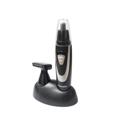 Изображение Машинка для стрижки в носу и ушах, бороды и усов Микма ИП-423, серебристый, черный