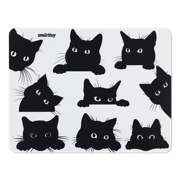 Изображение Коврик SmartBuy Cat-1 (SBMP-CAT-01) (резина/ткань прошитые края)