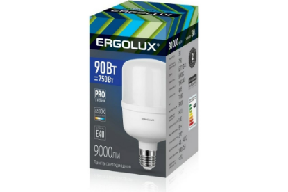 Изображение Лампа светодиодная Ergolux LED-HW-90W-E40-6K Е40 6500К 90 Вт