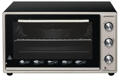 Изображение Электропечь MAUNFELD CEMOB.363.S1 (36 л /1300 Вт /серебристый)