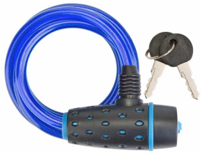 Изображение Трос-замок Stels 87318 черно-синий