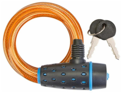 Изображение Трос-замок Stels 87318 черно-желтый