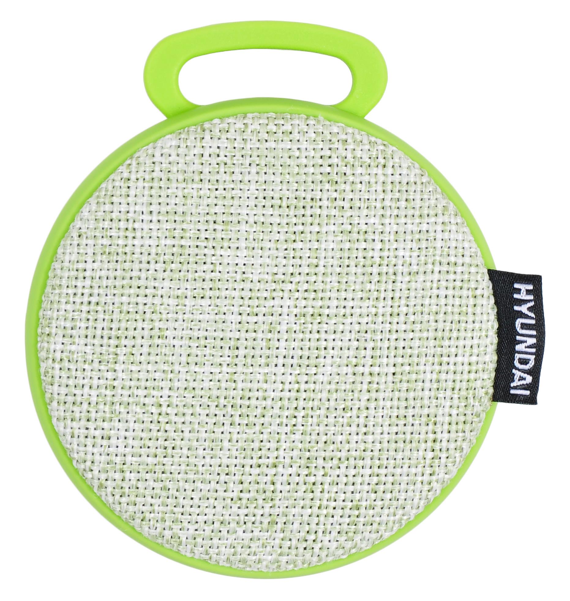 Изображение Портативная акустика Hyundai H-PAC130 (3 Вт   зеленый)