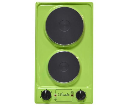 Изображение Плита настольная ЛЫСЬВА ЭПБ 21 (электрическая, , зеленый)