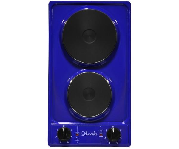 Изображение Плита настольная ЛЫСЬВА ЭПБ 21 (электрическая, , синий)