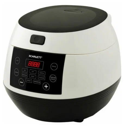 Изображение Мультиварка Scarlett SC-MC410S26 (500 Вт/3 л /белый, черный)