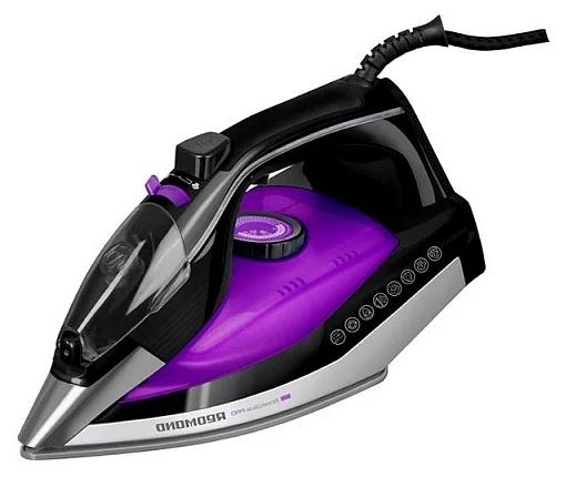 Изображение Утюг REDMOND RI-C260 (2500 Вт/черный, фиолетовый)