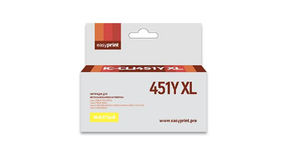 Изображение Картридж EasyPrint IC-CLI451Y XL с чипом