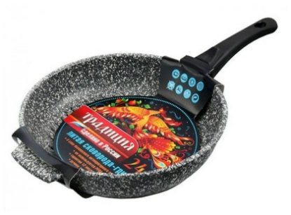 Изображение Универсальная сковорода Традиция ТМ7261 (26 см Съемные ручки)