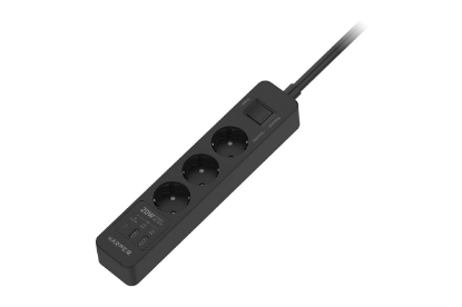 Изображение Сетевой фильтр Harper UCH-350 1,5 м, черный