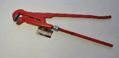 Изображение ТРУБНЫЕ И РАЗВОДНЫЕ КЛЮЧИ AUTOVIRAZH (AV-623015) Ключ трубный газовый 90гр 1,5 AV Steel